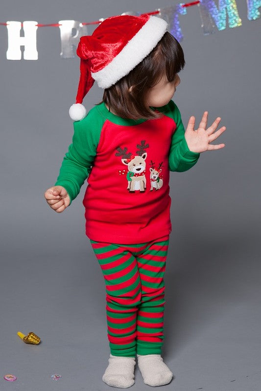 Merry Rudolph Long Sleeve Pajama - Go PJ Party