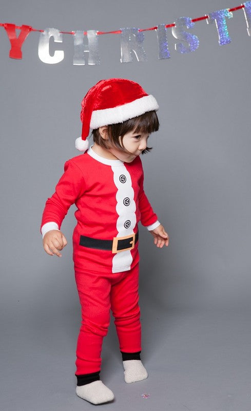 Christmas Elf Long Sleeve Pajama - Go PJ Party