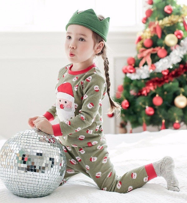 Cookie Santa Long Sleeve Pajama - Go PJ Party