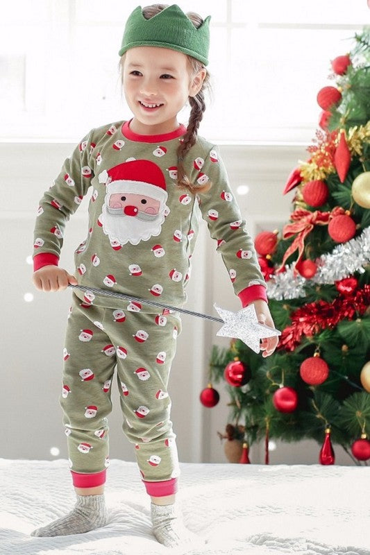 Cookie Santa Long Sleeve Pajama - Go PJ Party