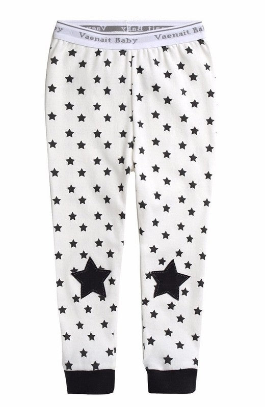 Momo Star Black Long Sleeve Pajama - Go PJ Party