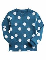 Candy Blue Long Sleeve Pajama - Go PJ Party