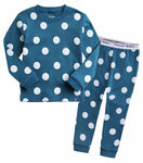 Candy Blue Long Sleeve Pajama - Go PJ Party