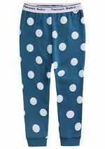 Candy Blue Long Sleeve Pajama - Go PJ Party