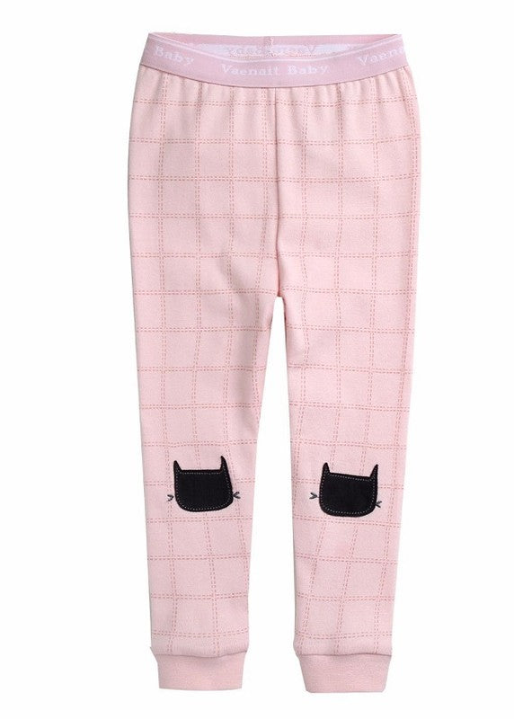 Blank Cat Pink Long Sleeve Pajama - Go PJ Party