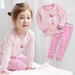 Ballerina Pink Long Sleeve Pajama - Go PJ Party