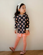 Pink Polka Dot Crew Neck Sweater - Go PJ Party