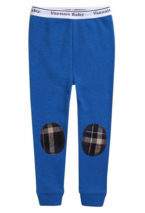 Maple Patch Blue Long Sleeve Pajama - Go PJ Party