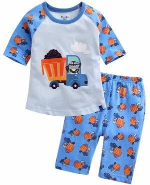 Vroom Raccoon 3/4 Sleeve Outfits - Go PJ Party