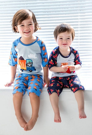 Vroom Raccoon 3/4 Sleeve Outfits - Go PJ Party