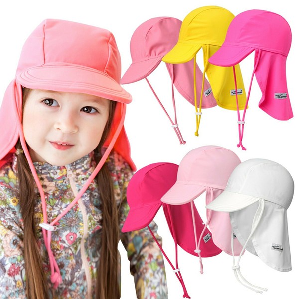 UV Sunhat, Sun Protection Flap Cap for Girls