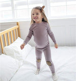 Maple Patch Sepia Long Sleeve Pajama - Go PJ Party