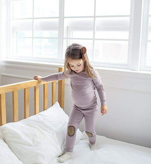 Maple Patch Sepia Long Sleeve Pajama - Go PJ Party