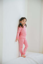 Color Pen Pink Long Sleeve Pajama