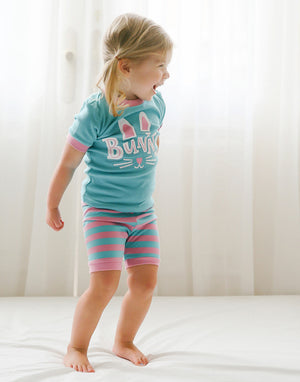 Bunny Buddy Short Sleeve Pajamas