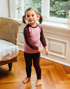 Violet Modal Raglan Long Sleeve Pajama - Go PJ Party