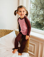 Violet Modal Raglan Long Sleeve Pajama - Go PJ Party