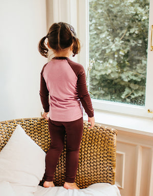 Violet Modal Raglan Long Sleeve Pajama - Go PJ Party