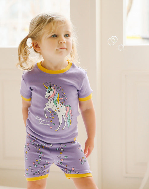 Purple discount unicorn pajamas