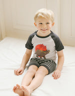 Summer Dino Short Sleeve Pajamas