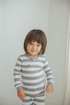 Stripe Magic Grey Long Sleeve Pajama