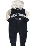 New York Fleece Hoodie - Go PJ Party