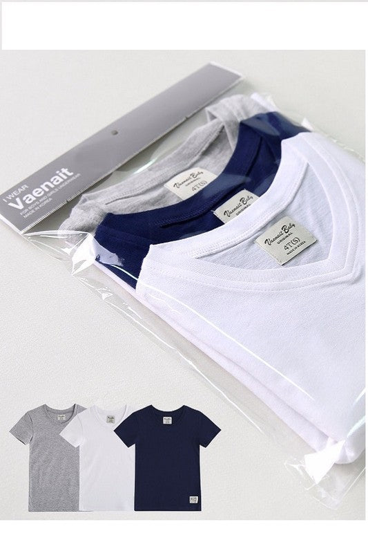 British Short Sleeve T-shirts 3 Pack Set - Go PJ Party