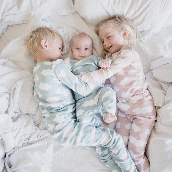 Long Cloud Sky Long Sleeve Pajama - Go PJ Party