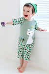 Clover Cat 3/4 Sleeve Outfits - Go PJ Party