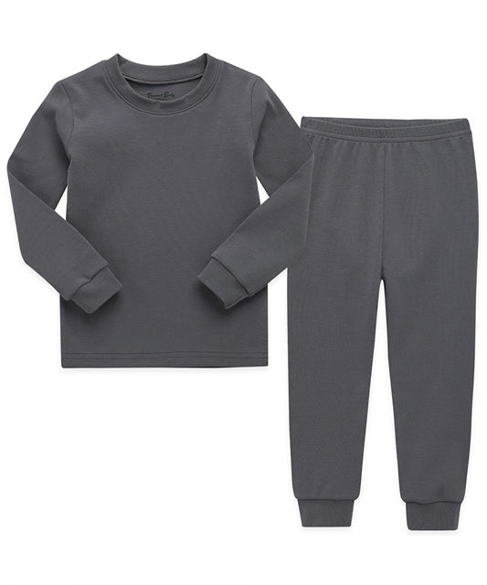 Daily Warm Grey Long Sleeve Pajama