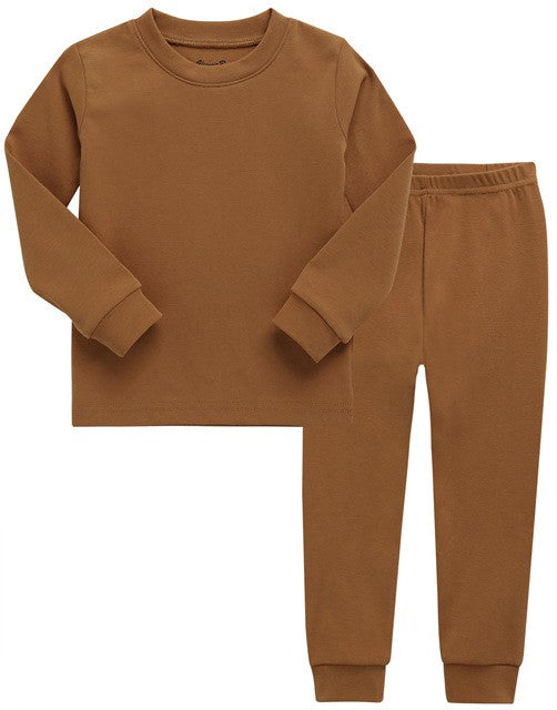 Daily Brown Long Sleeve Pajama