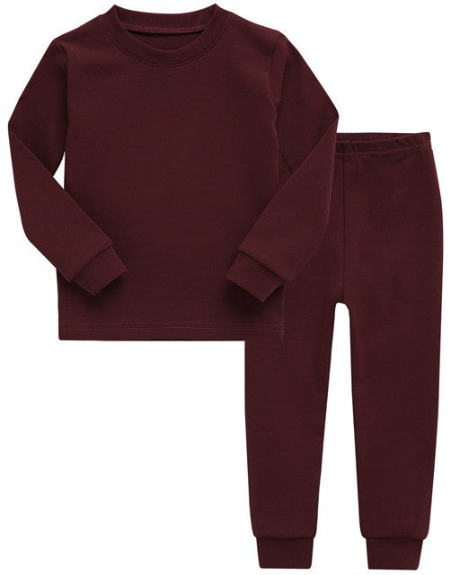 Daily Burgundy Long Sleeve Pajama