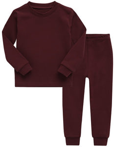 Daily Burgundy Long Sleeve Pajama