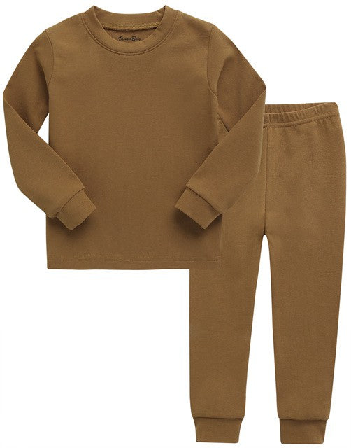 Daily Camel Long Sleeve Pajama