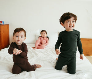 Daily Dark Green Long Sleeve Pajama