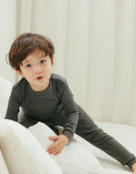 Daily Dark Grey Long Sleeve Pajama