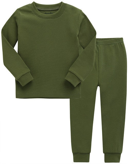 Daily Green Long Sleeve Pajama