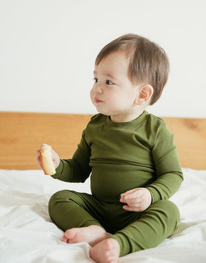 Daily Green Long Sleeve Pajama