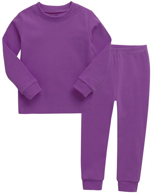 Daily Purple Long Sleeve Pajama