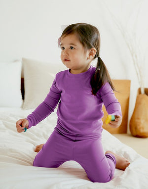 Daily Purple Long Sleeve Pajama