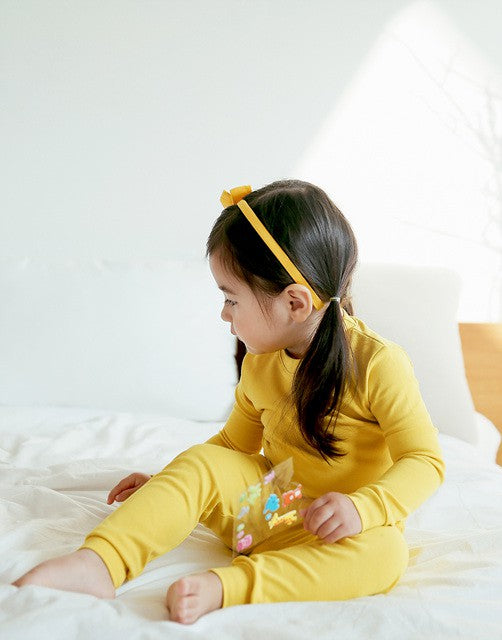 Daily Yellow Long Sleeve Pajama