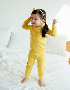 Daily Yellow Long Sleeve Pajama