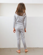 Grey Girls Aero Heat Thermal Pajama Set