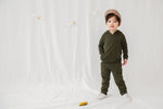 Khaki Bengdi Hoodie & Pants Set - Go PJ Party