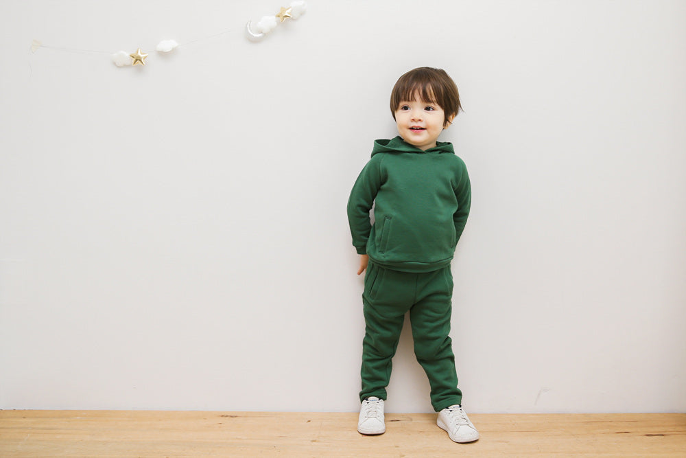 Green Bengdi Hoodie & Pants Set - Go PJ Party