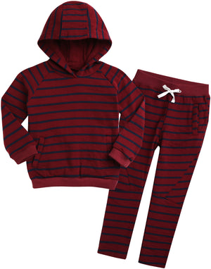 Wine Bengdi Hoodie & Pants Set - Go PJ Party