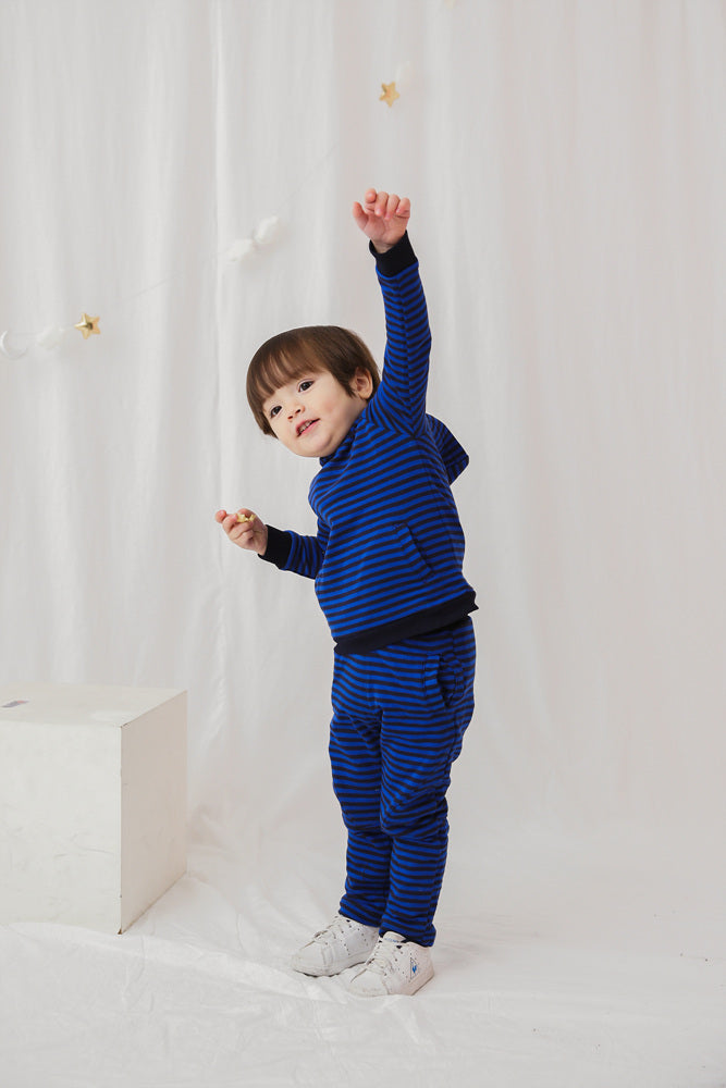 Blue Bengdi Hoodie & Pants Set - Go PJ Party