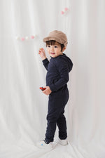 Navy Bold Bengdi Hoodie & Pants Set - Go PJ Party