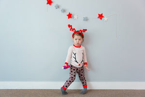 Winter Rudolph Long Sleeve Pajama - Go PJ Party