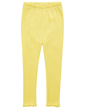 Shirring Lemon Long Sleeve Pajama